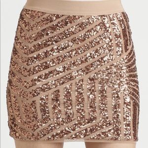 BCBG Sequin Skirt NWT